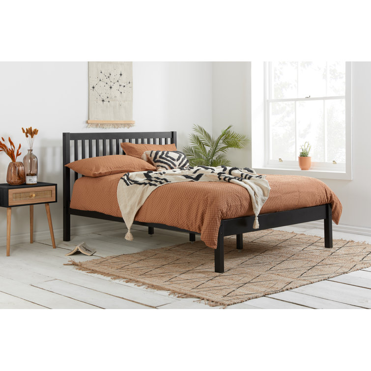 Wayfair solid deals wood bed frame